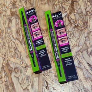 2for1 NYX Espresso Brow Pencil Duo shaping tool